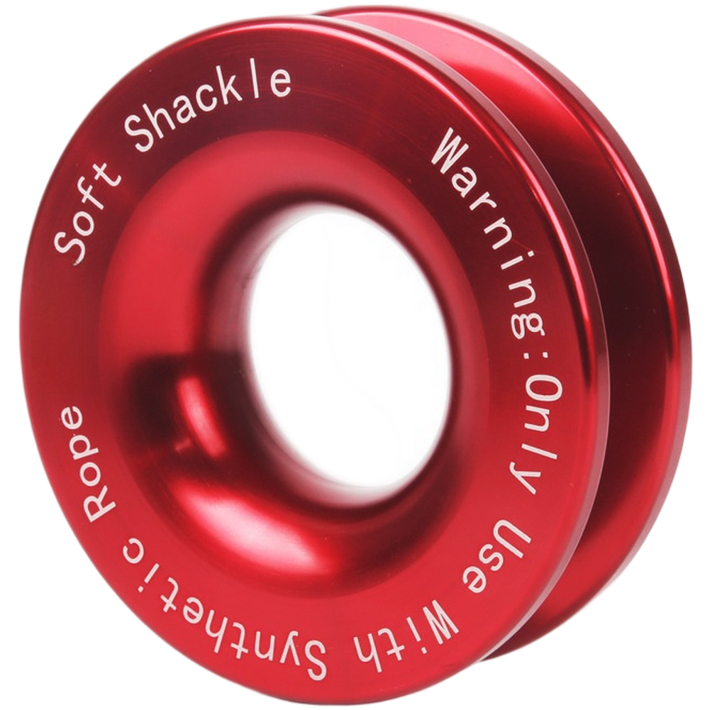 Aluminum Alloy 55000lbs Winch Rope with Soft Shackle and Recovery Ring for Use
