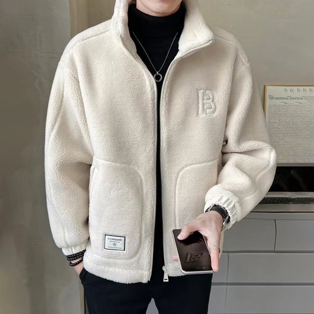 Casual Outings Korean Casual Coat 70% Polyester 30% Spandex Casual Daily Outdoor - Picture 35 of 35