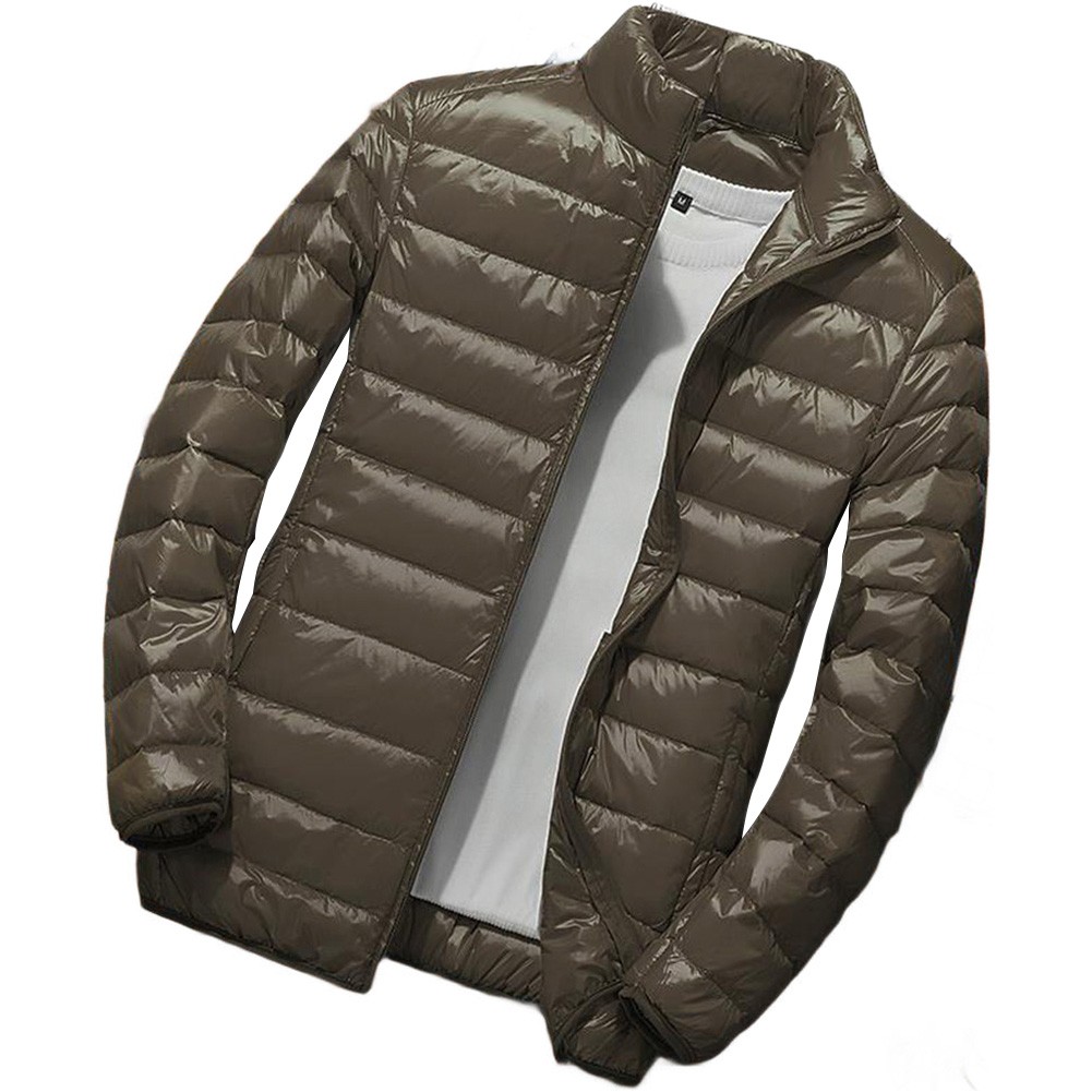 Lightweight Winter Coat Cropped Outerwear Casual Outdoor Use Casual Daily Wear - Picture 13 of 26