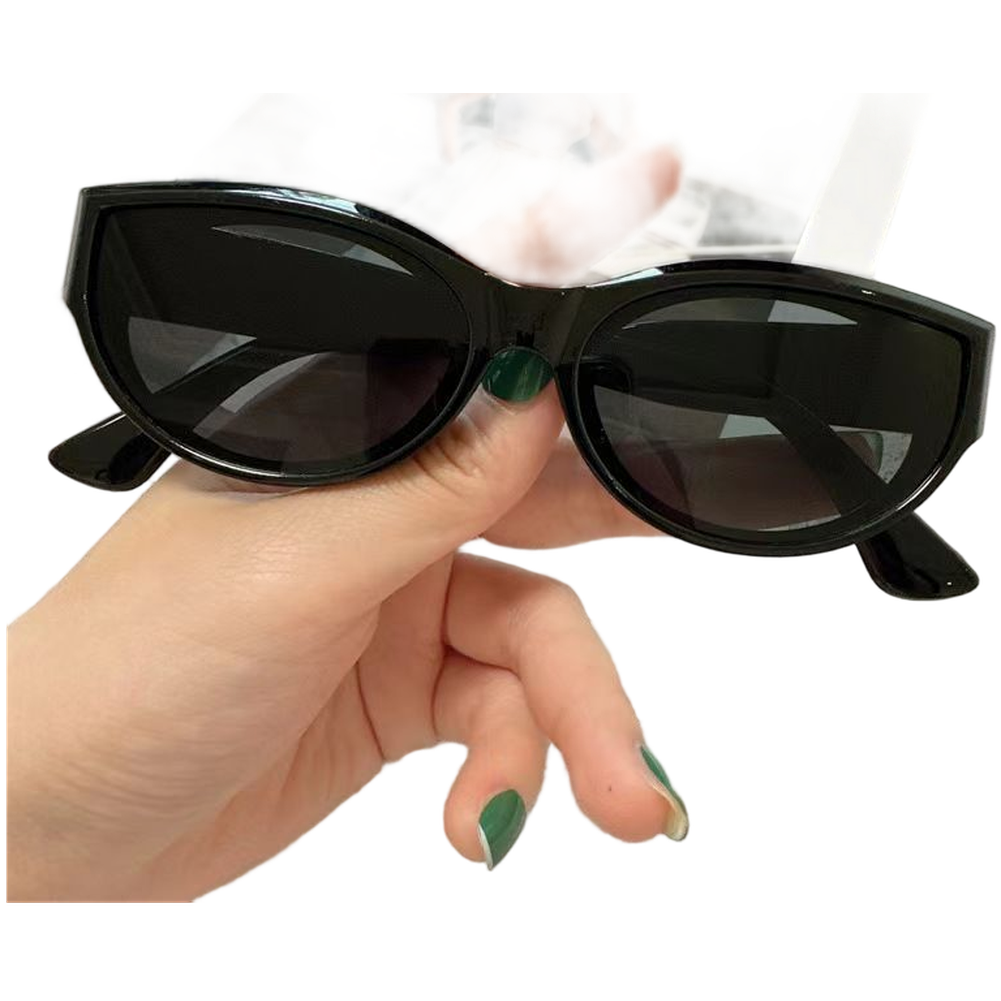 UV400 Protection Lightweight Cat Eye Sunglasses Women Small Frame Retro Style