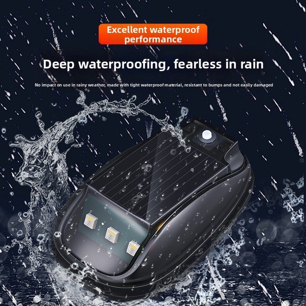 Luz Estroboscópica LED para Cola de Camión USB Energía Solar Control Remoto con Colores RGB - Imagen 28 de 34