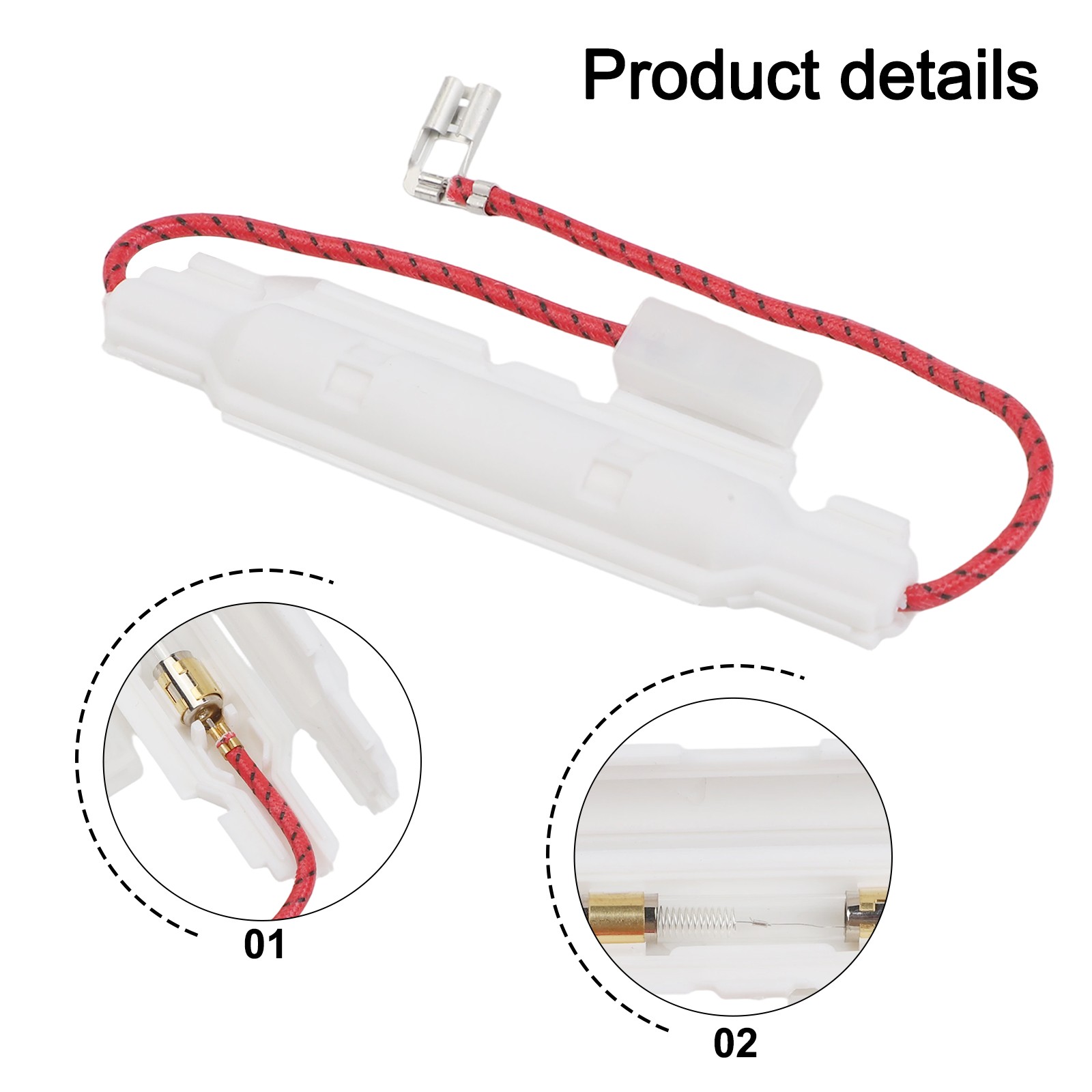 Reliable Replacement for Microwave Ovens 5KV High Voltage Fuse and Wire Unit - Produktbild 4