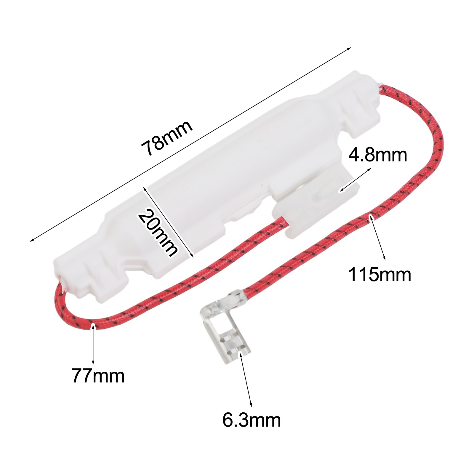 Reliable Replacement for Microwave Ovens 5KV High Voltage Fuse and Wire Unit - Produktbild 7
