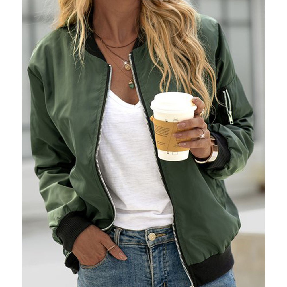 Women Casual Long Sleeve Solid Color Cardigan Suitable for Outdoor Wear - Picture 13 of 52