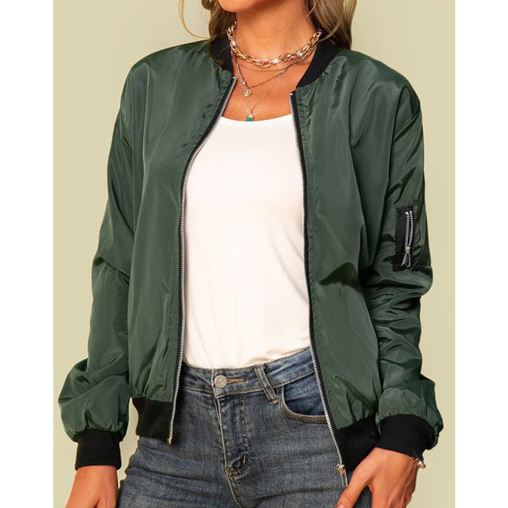 Women Casual Long Sleeve Solid Color Cardigan Suitable for Outdoor Wear - Picture 15 of 52