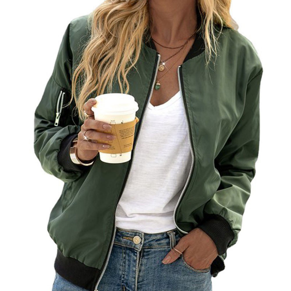 Women Casual Long Sleeve Solid Color Cardigan Suitable for Outdoor Wear - Picture 16 of 52