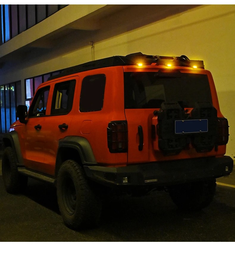 Luz Estroboscópica LED para Cola de Camión USB Energía Solar Control Remoto con Colores RGB - Imagen 27 de 34