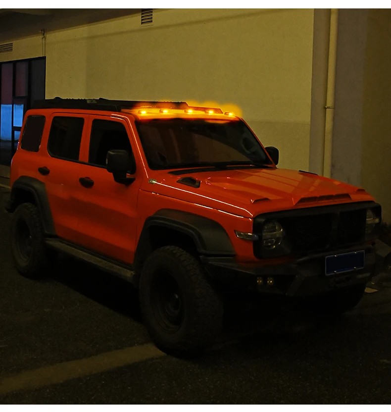 Luz Estroboscópica LED para Cola de Camión USB Energía Solar Control Remoto con Colores RGB - Imagen 26 de 34