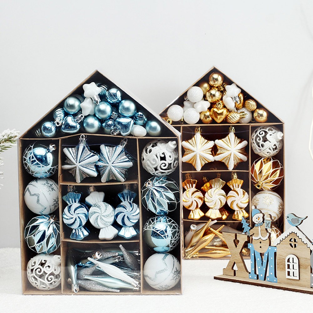 Christmas Ball Ornaments Festive Home Decoration Christmas Party Decor - Picture 30 of 32