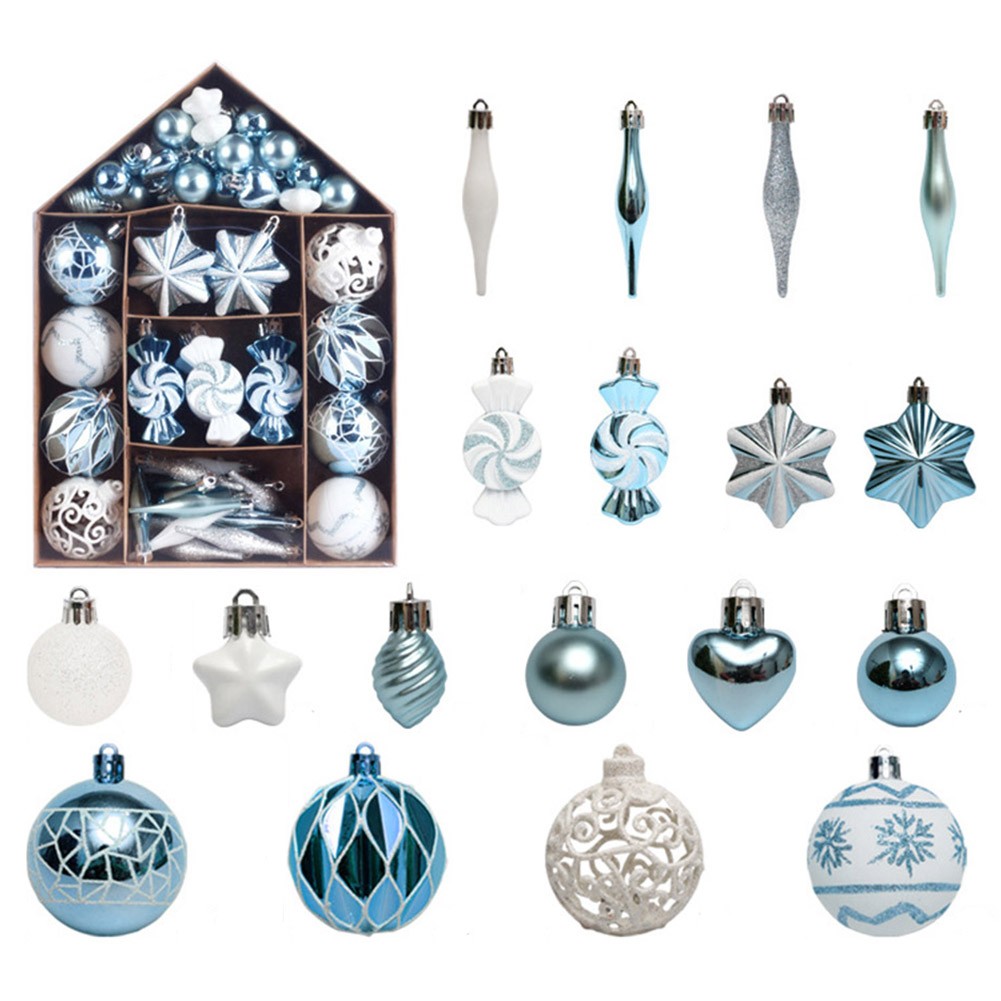 Christmas Ball Ornaments Festive Home Decoration Christmas Party Decor - Picture 24 of 32