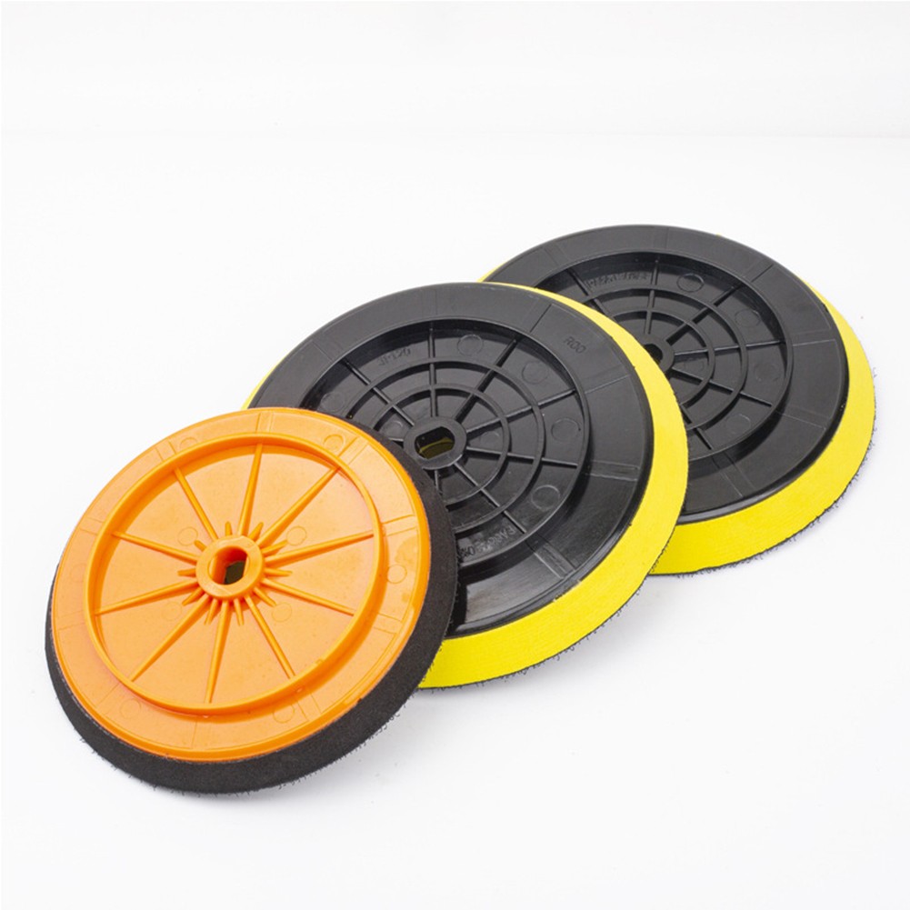 2 Pack 6 Inch Buffer Pads Backing Plates for Cordless Buffer Polishers