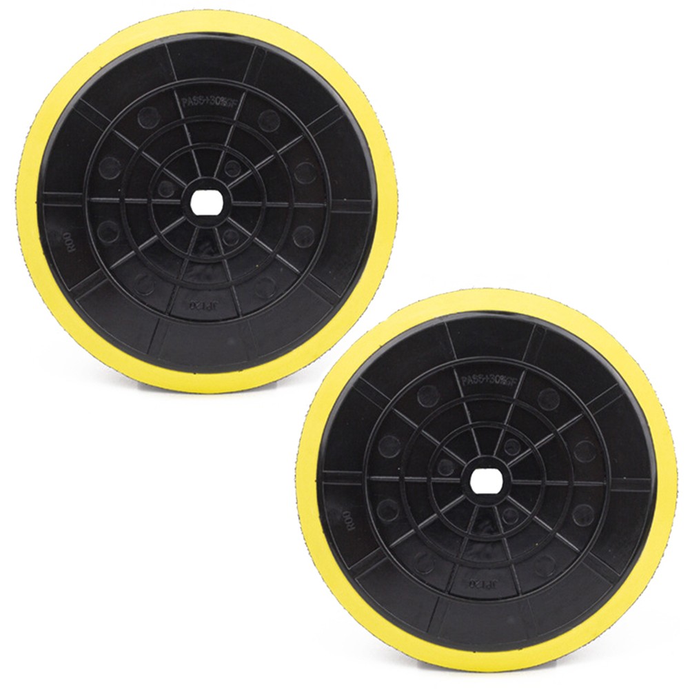 2 Pack 6 Inch Buffer Pads Backing Plates for Cordless Buffer Polishers