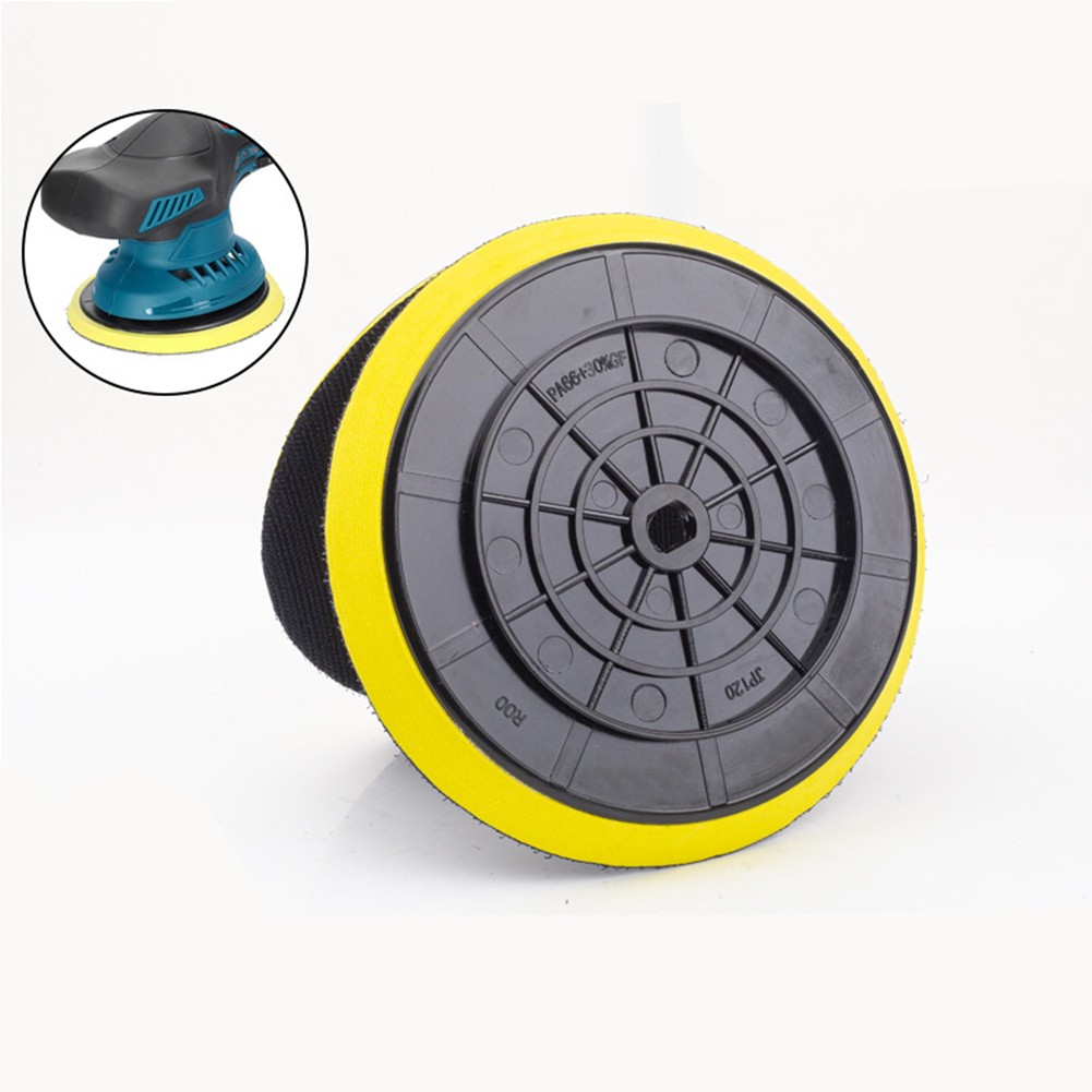 2 Pack 6 Inch Buffer Pads Backing Plates for Cordless Buffer Polishers