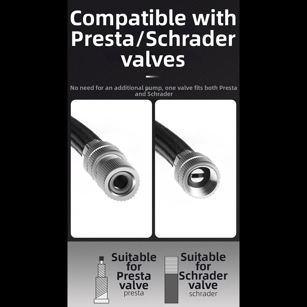 Compact Portable Road Bike Pump Transparent Design High Pressure Mini Pump - Picture 20 of 28