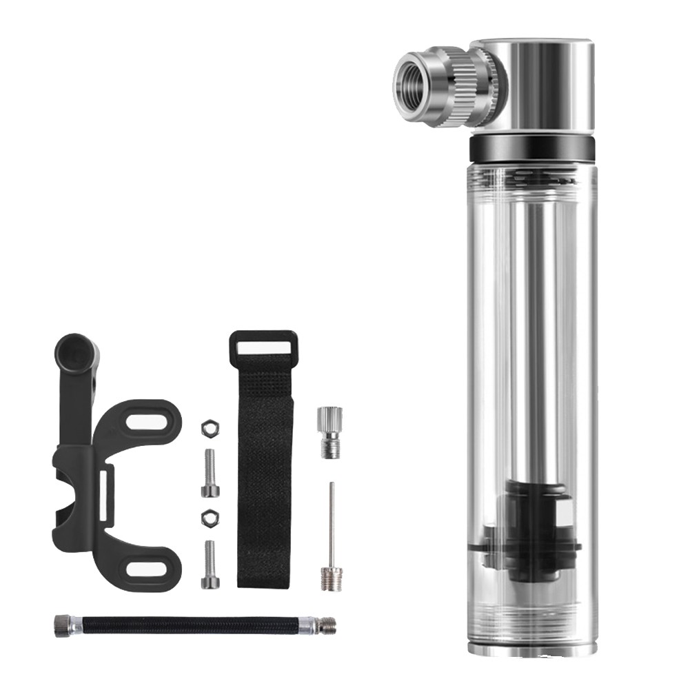 Compact Portable Road Bike Pump Transparent Design High Pressure Mini Pump - Picture 28 of 28