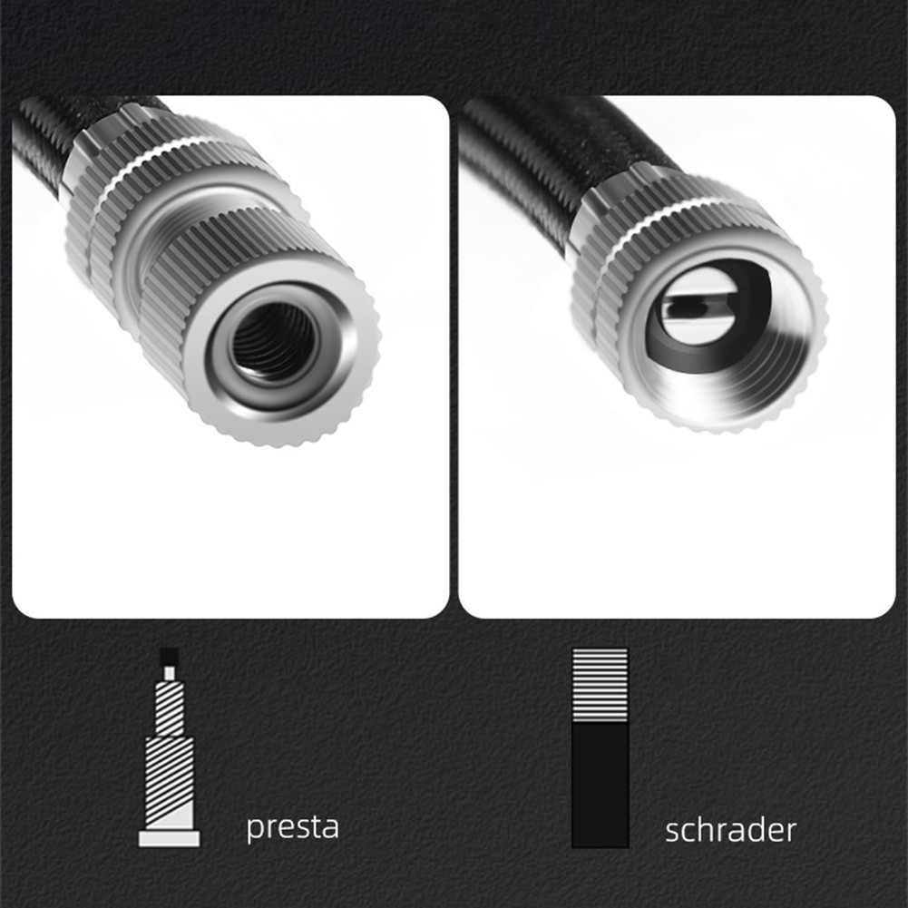 Compact Portable Road Bike Pump Transparent Design High Pressure Mini Pump - Picture 24 of 28