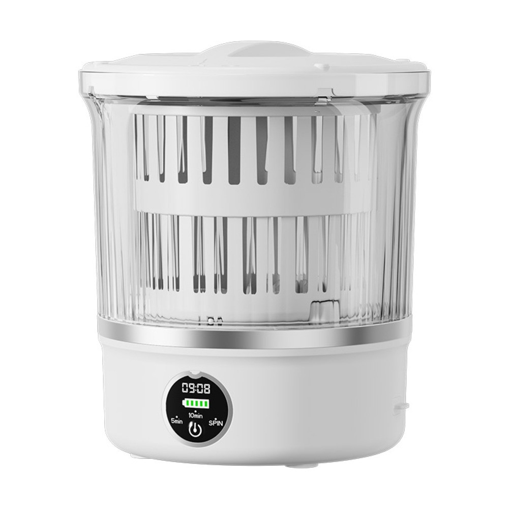 3 Liter Portable Washing Machine with Spin Basket and Quick Dry Functions