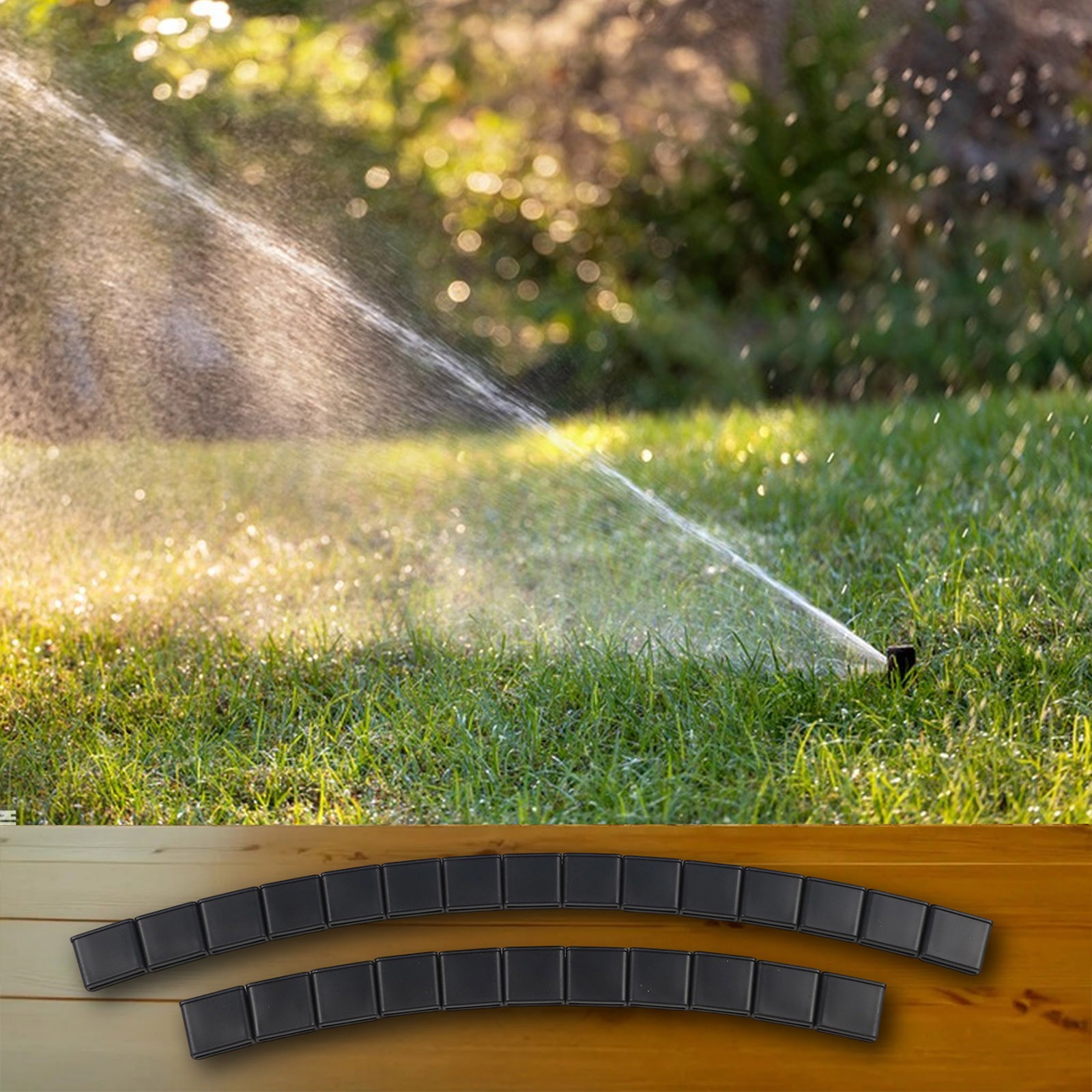 Gardening Essential Folding Drip Tape Row End Kit for Water Efficiency