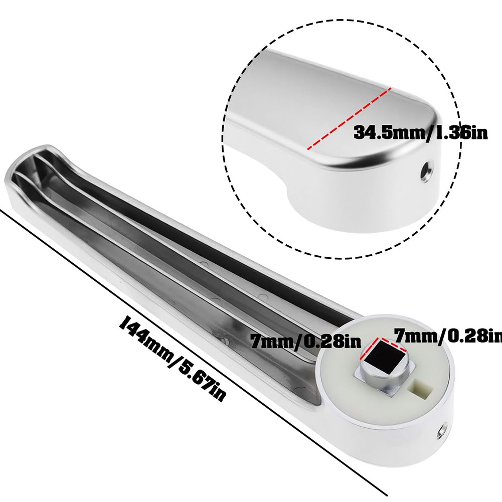 Compact Bathroom Handle Easy Installation Features Humid Environment Resistance