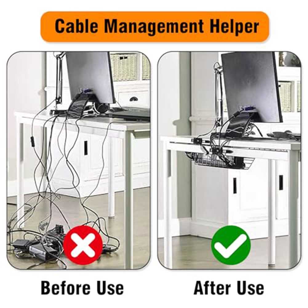 Reusable Adjustable Cable Clips and Ties with Strong Adhesion for Cable Control - Picture 21 of 34