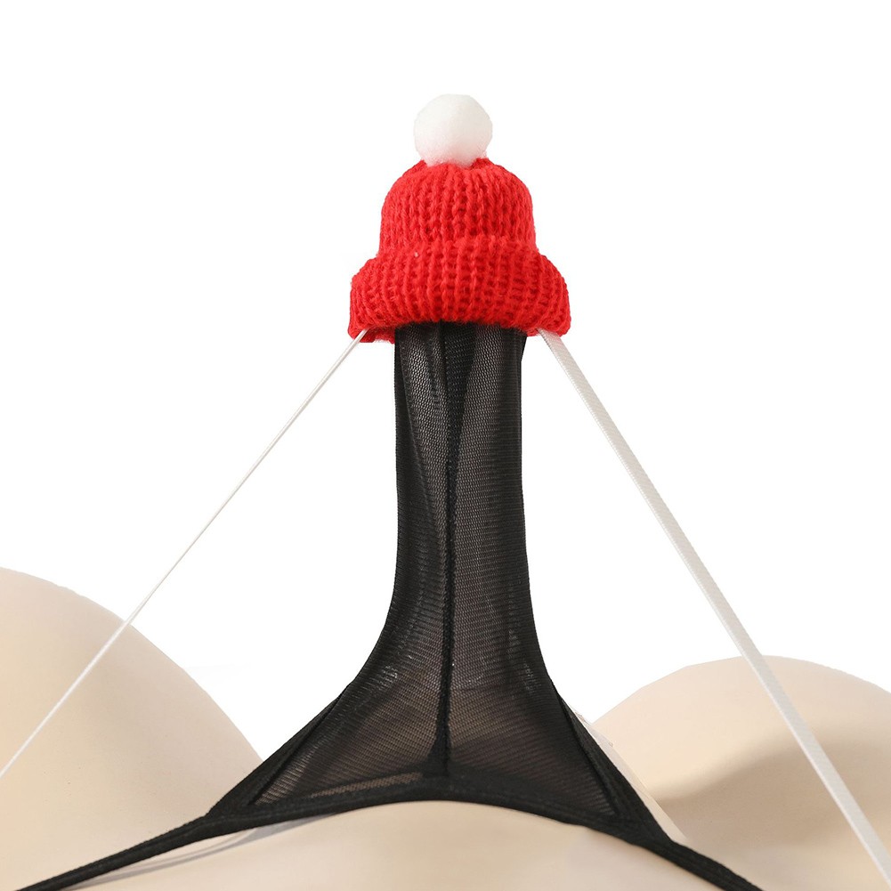Perizoma uomo doppio perizoma G intimo rigonfiamento marsupio rete elastica stile traspirante - Foto 36 di 56