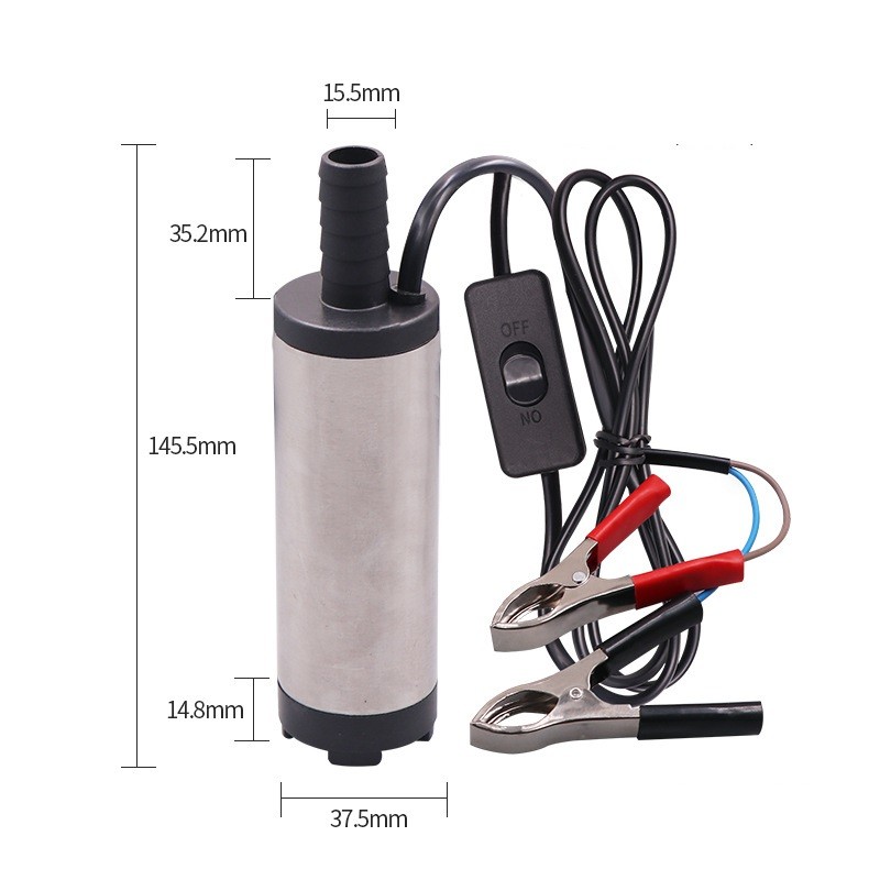 Portable 12V 24V DC Submersible Water Pump for Efficient Liquid Transfer