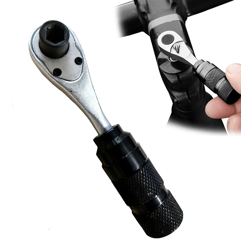 4 in 1 Mini Ratschenschlüssel mit glatter Rotation für 14 Zoll Bit Reparatur Einsatz - Bild 14 von 21