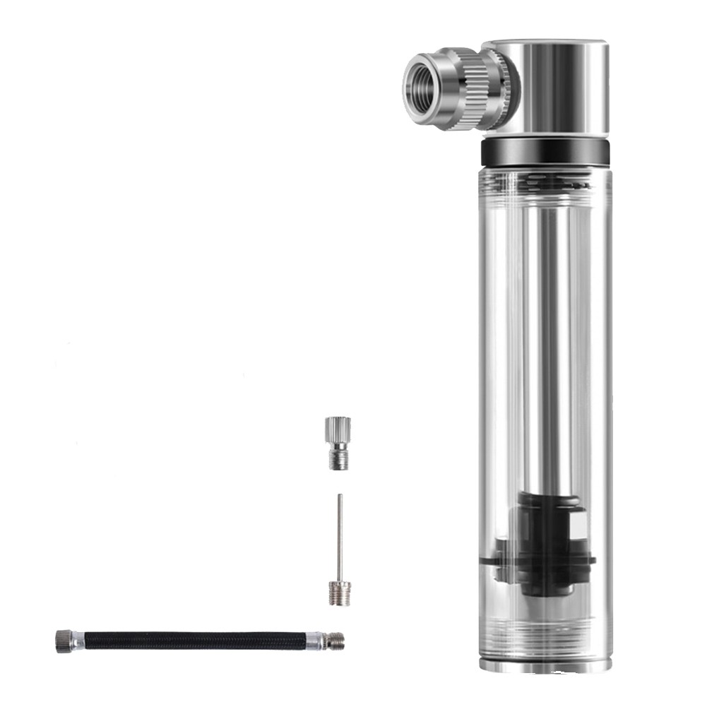 Compact Portable Road Bike Pump Transparent Design High Pressure Mini Pump - Picture 16 of 28