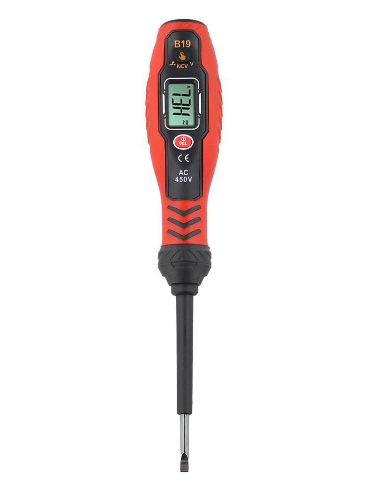 Reliable Electrical Voltage Tester Pen with Audible Light Alerts for Safe Work