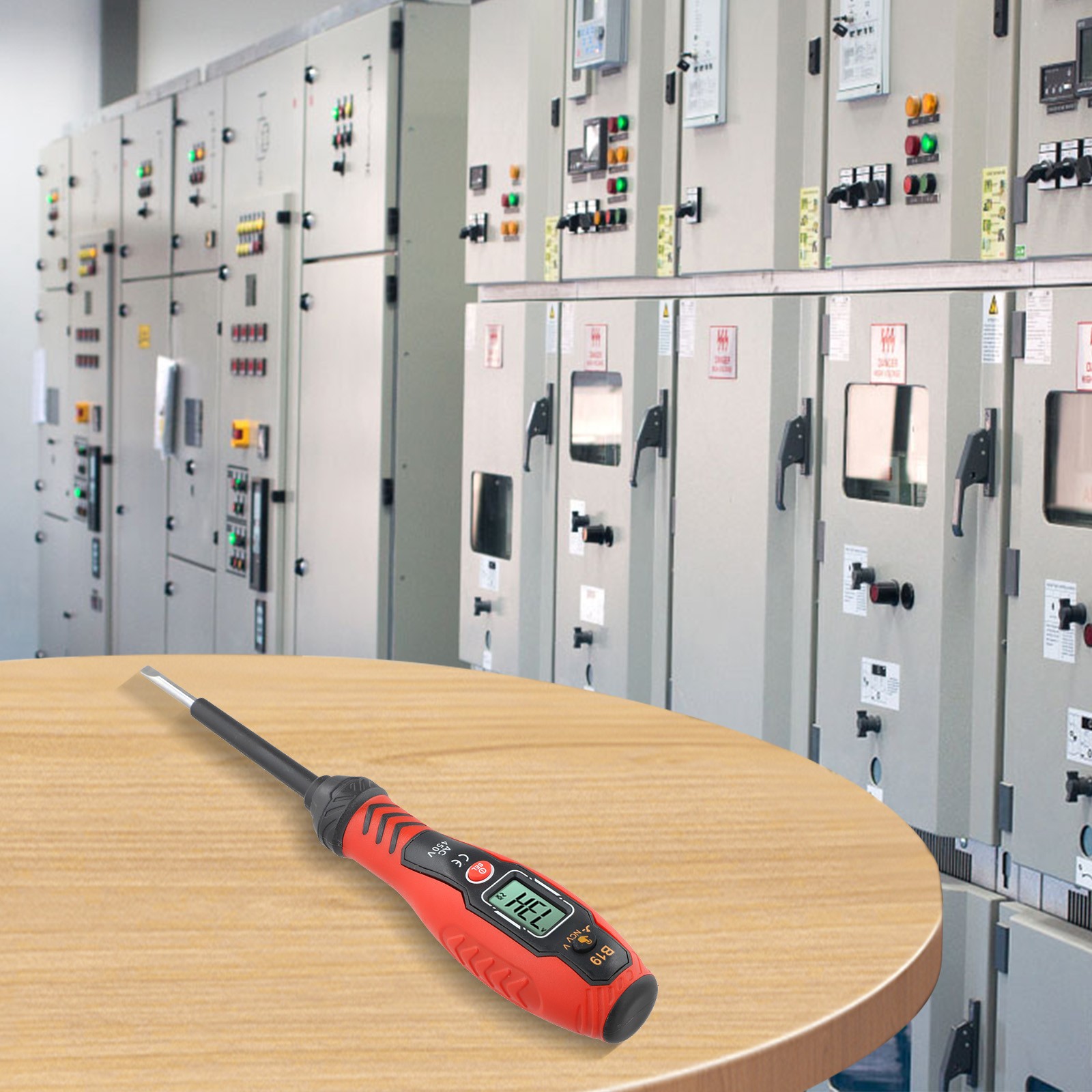 Reliable Electrical Voltage Tester Pen with Audible Light Alerts for Safe Work
