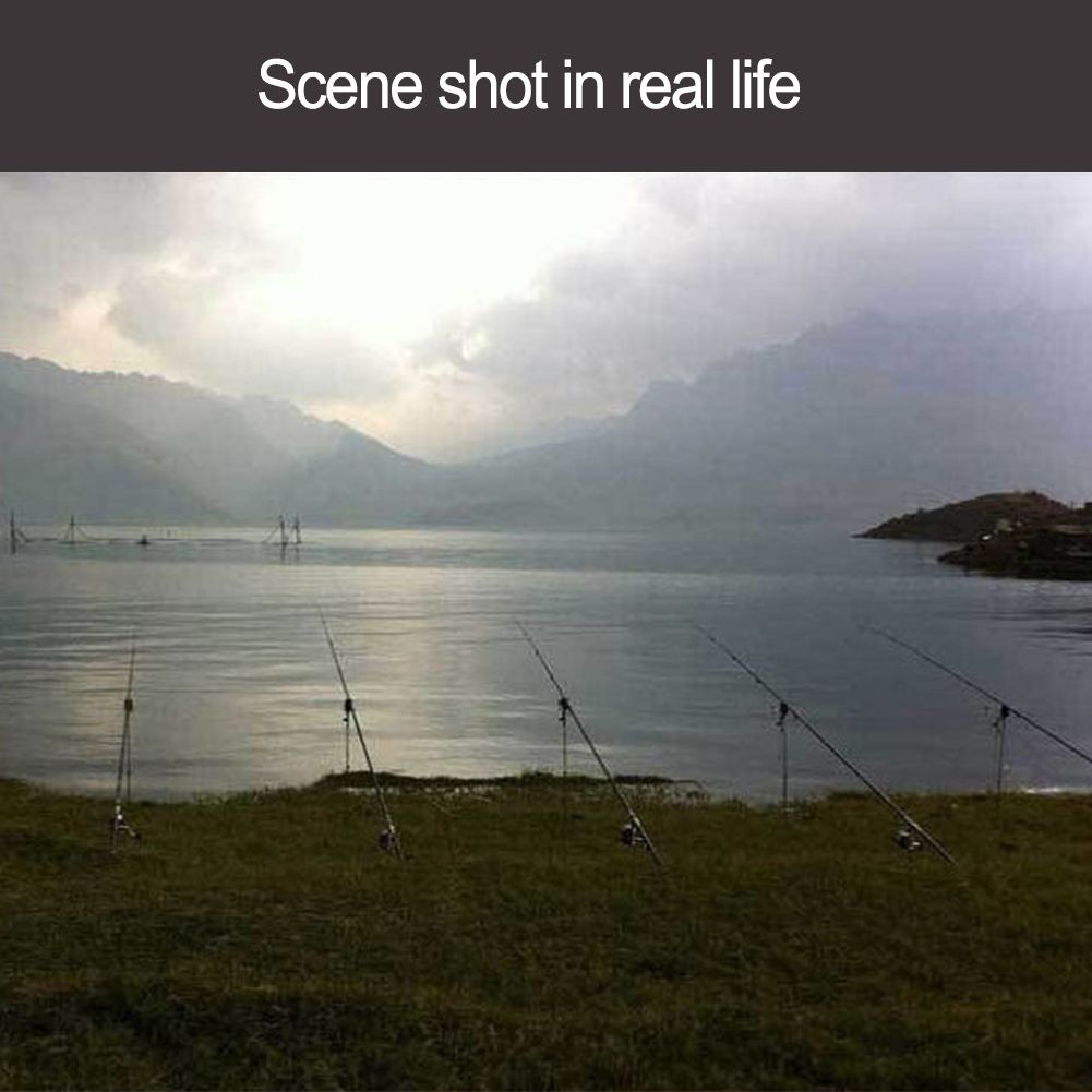 Fishing Rod Pod Rest with Conical Tip Telescopic 30 50cm 48 75cm for Rod Alarm - Picture 29 of 37