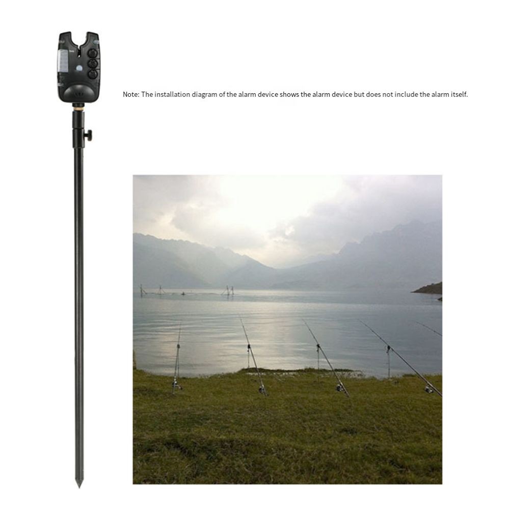 Fishing Rod Pod Rest with Conical Tip Telescopic 30 50cm 48 75cm for Rod Alarm - Picture 26 of 37