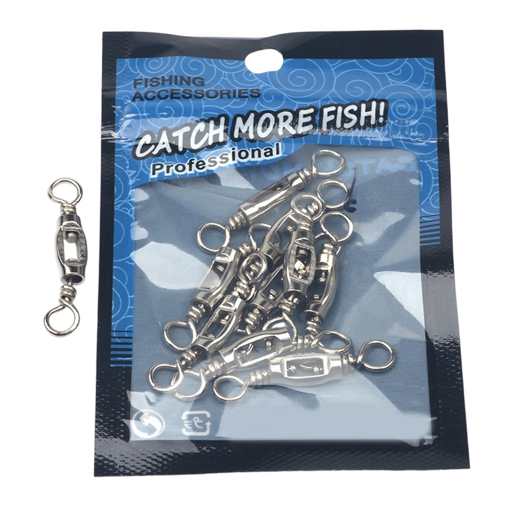 Stainless Steel Fishing Swivel Connector for Quick Line and Bait Change - Picture 18 of 24