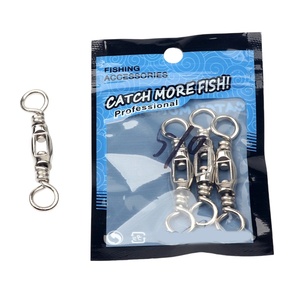 Stainless Steel Fishing Swivel Connector for Quick Line and Bait Change - Picture 16 of 24