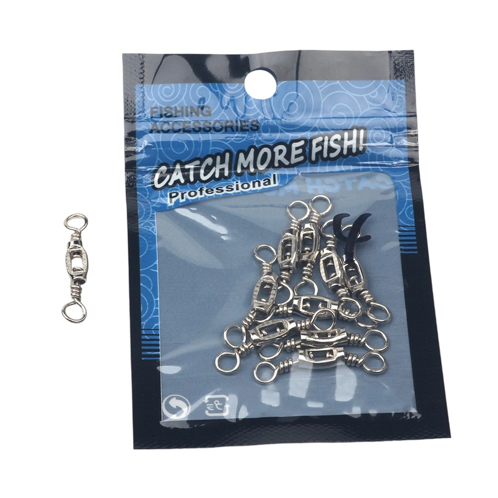 Stainless Steel Fishing Swivel Connector for Quick Line and Bait Change - Picture 21 of 24