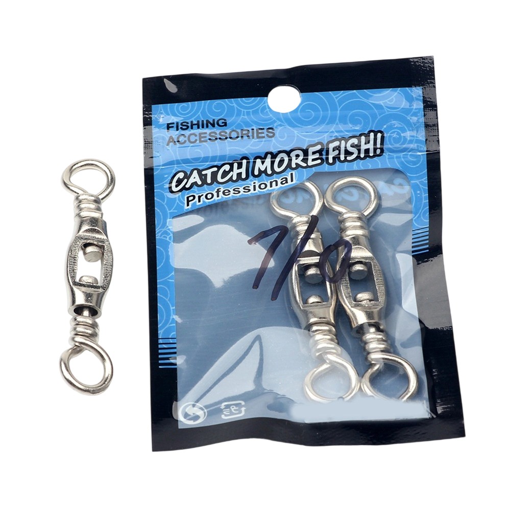 Stainless Steel Fishing Swivel Connector for Quick Line and Bait Change - Picture 15 of 24