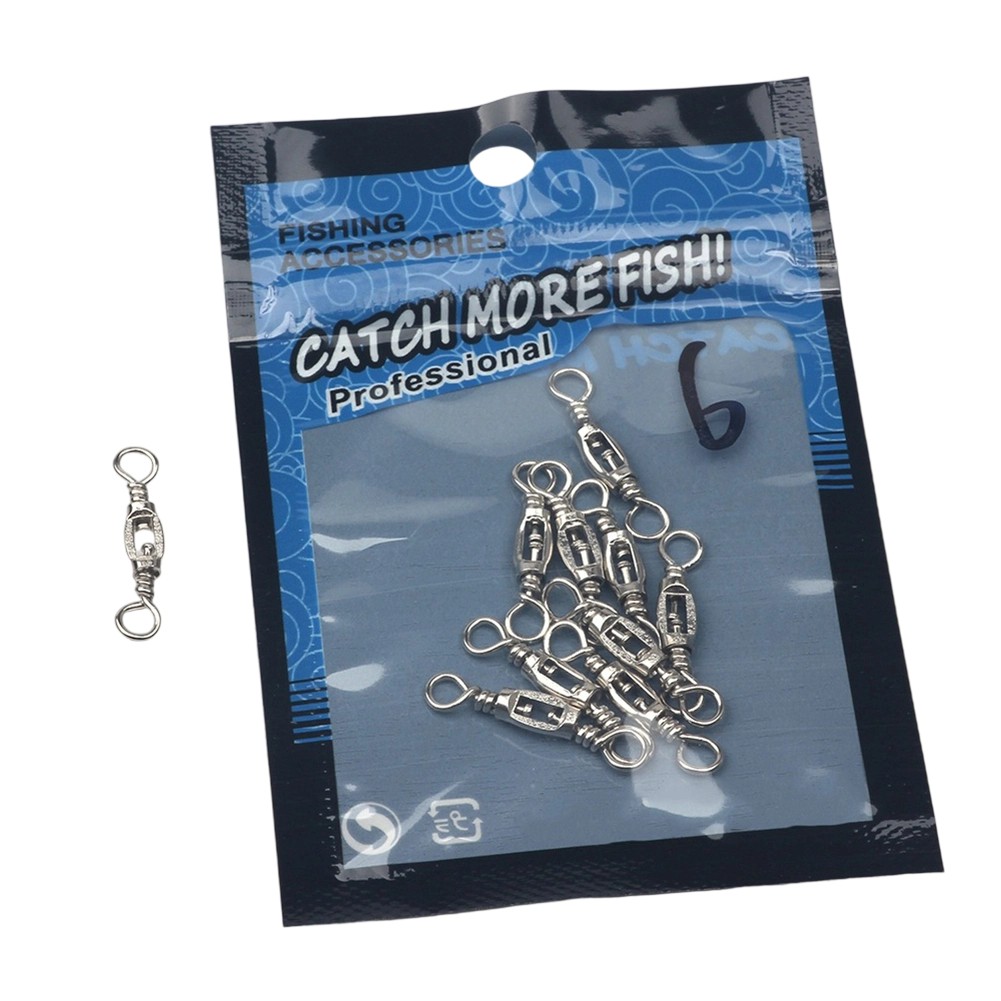 Stainless Steel Fishing Swivel Connector for Quick Line and Bait Change - Picture 22 of 24