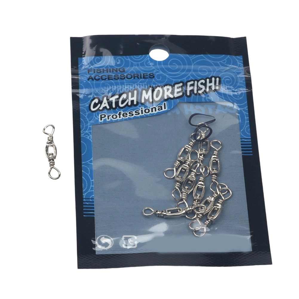 Stainless Steel Fishing Swivel Connector for Quick Line and Bait Change - Picture 23 of 24
