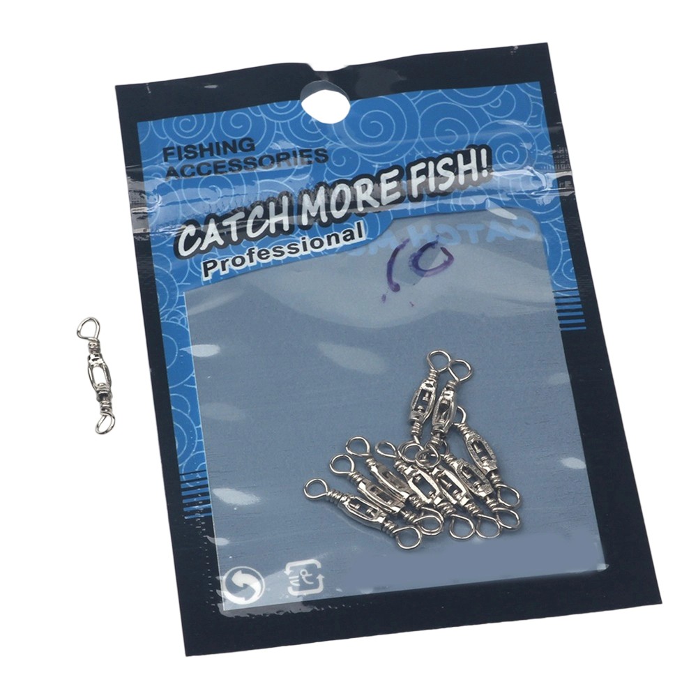 Stainless Steel Fishing Swivel Connector for Quick Line and Bait Change - Picture 24 of 24