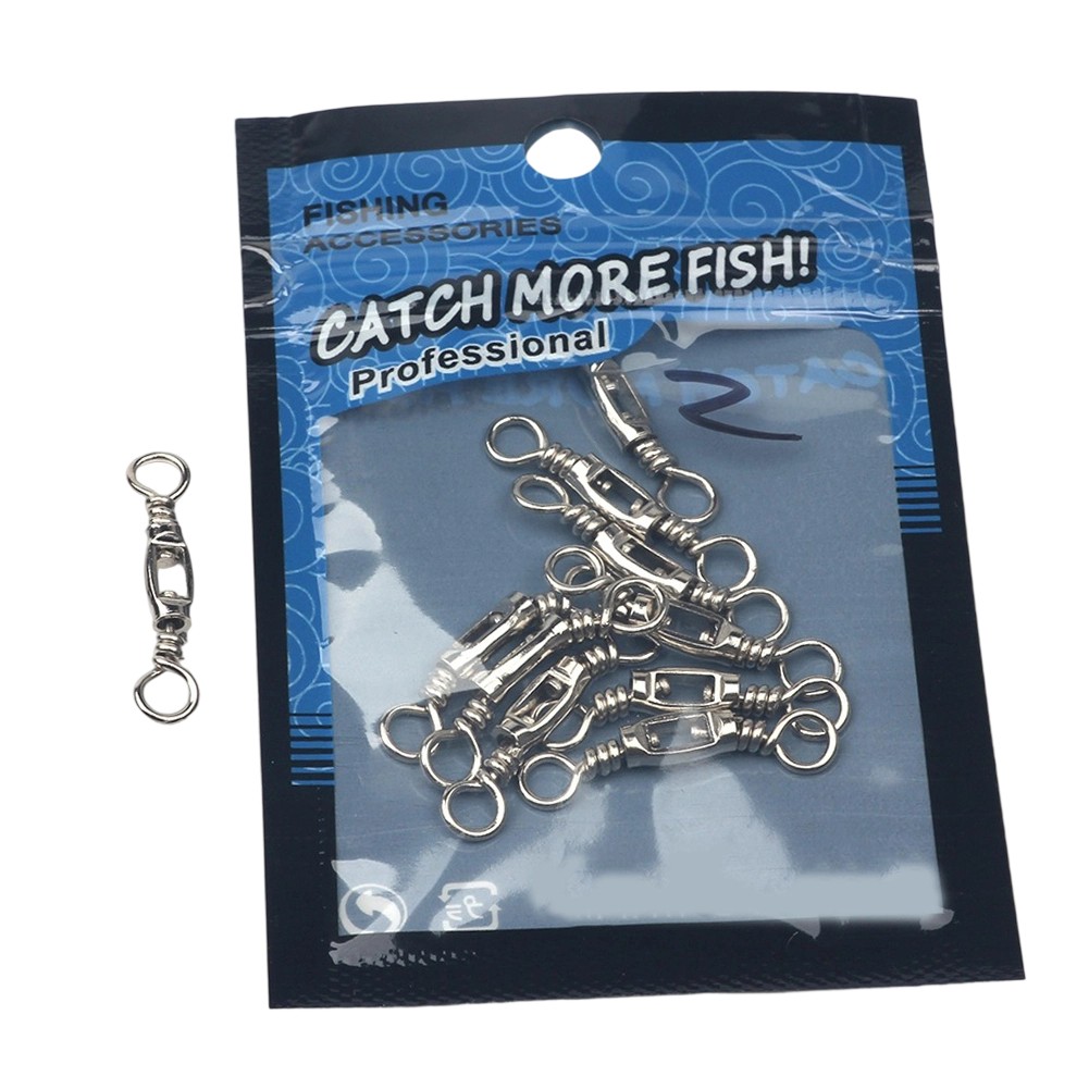 Stainless Steel Fishing Swivel Connector for Quick Line and Bait Change - Picture 20 of 24