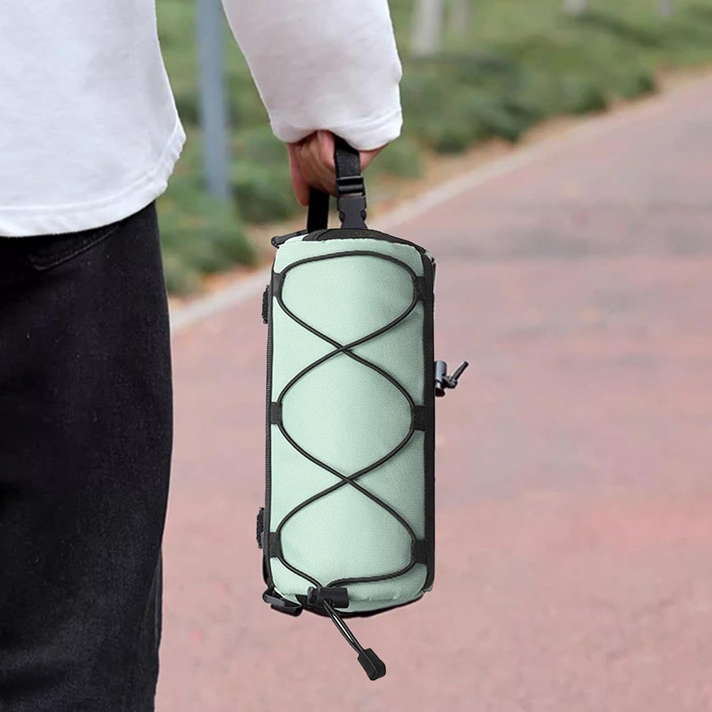 Waterproof Bicycle Front Beam Bag Large Capacity with Reflective Safety Strips