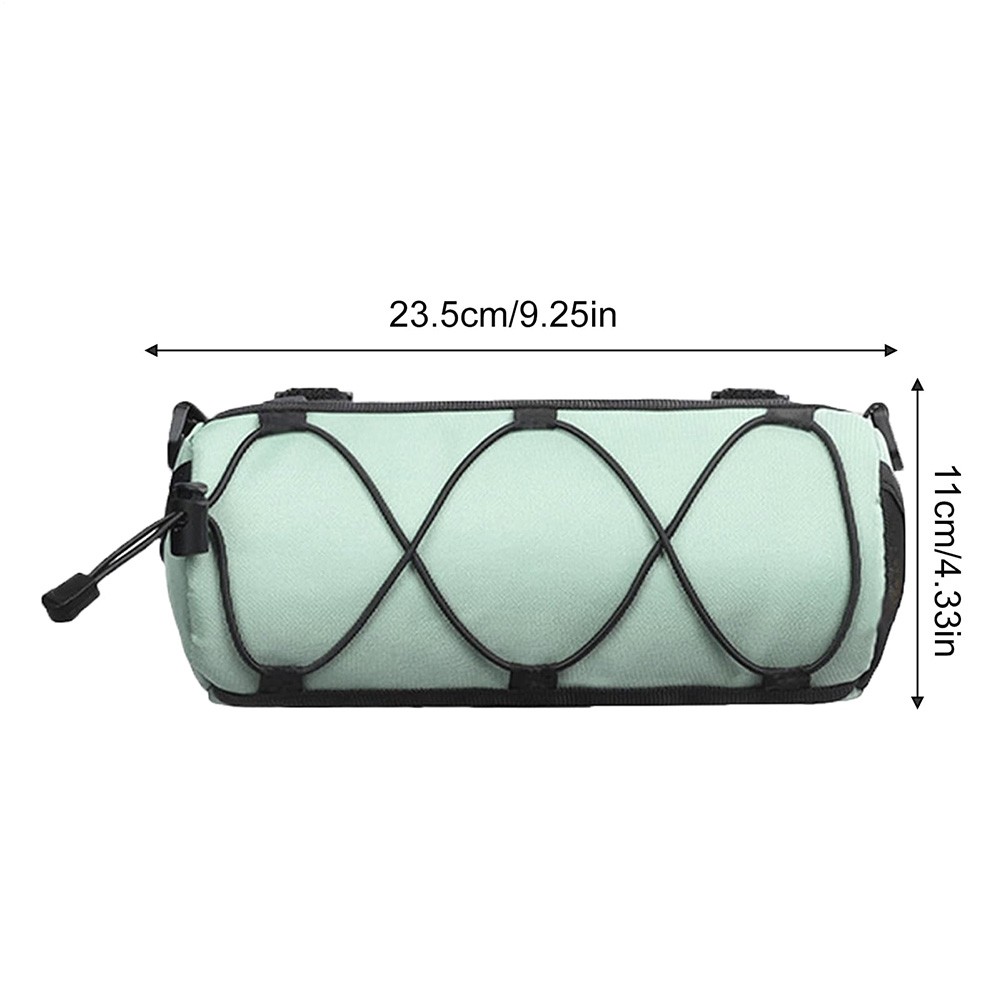 Waterproof Bicycle Front Beam Bag Large Capacity with Reflective Safety Strips