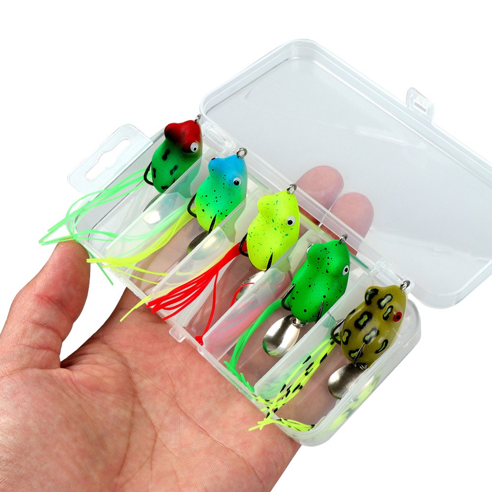 20 pièces 4 leurres souples de pêche 5 cm larve petit appât vers pour