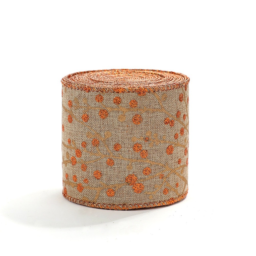 200 by 6 3cm Cloth Ribbon for Wrapping For Presents and Crafting Holiday Bows - Picture 18 of 18