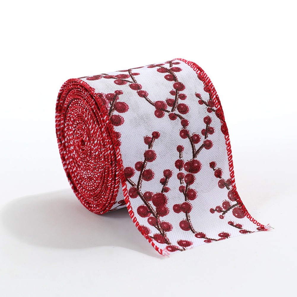 200 by 6 3cm Cloth Ribbon for Wrapping For Presents and Crafting Holiday Bows - Picture 16 of 18