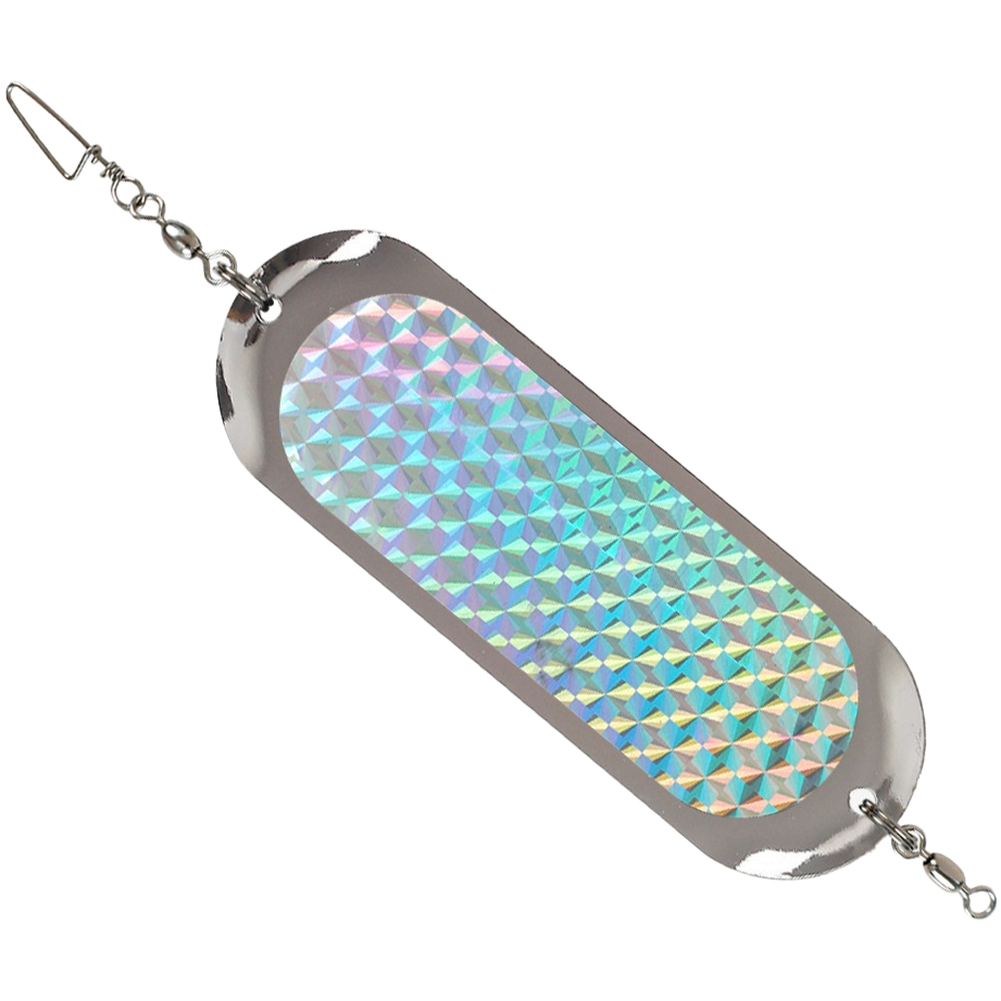 Metal Trolling for flash Board Bait for Salmon Fishing with Strong Light
