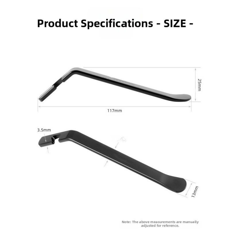 Heavy Duty Carbon Steel Tire Lever Set 3 Pcs for Mountain Bike Maintenance - Picture 14 of 14