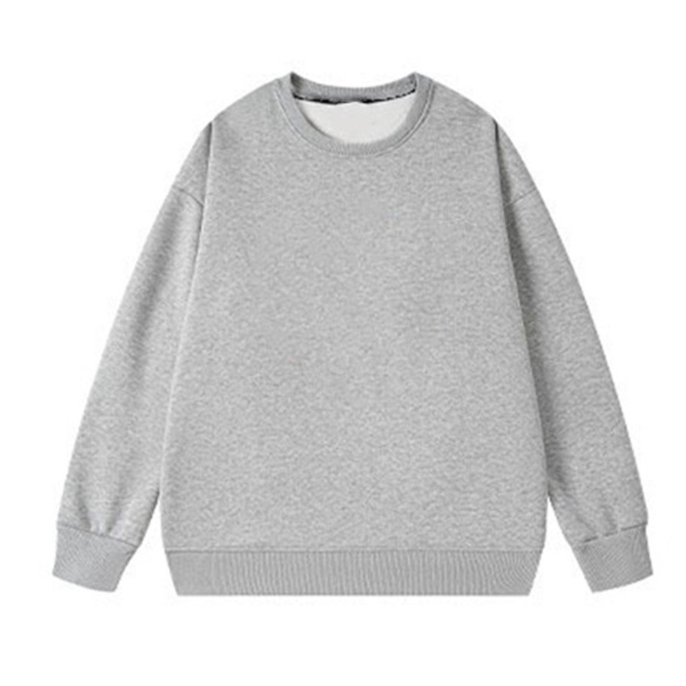 Women Solid Color Sweatshirt Long Sleeve Pullover Crew Neck Tops for Layering - Picture 20 of 20