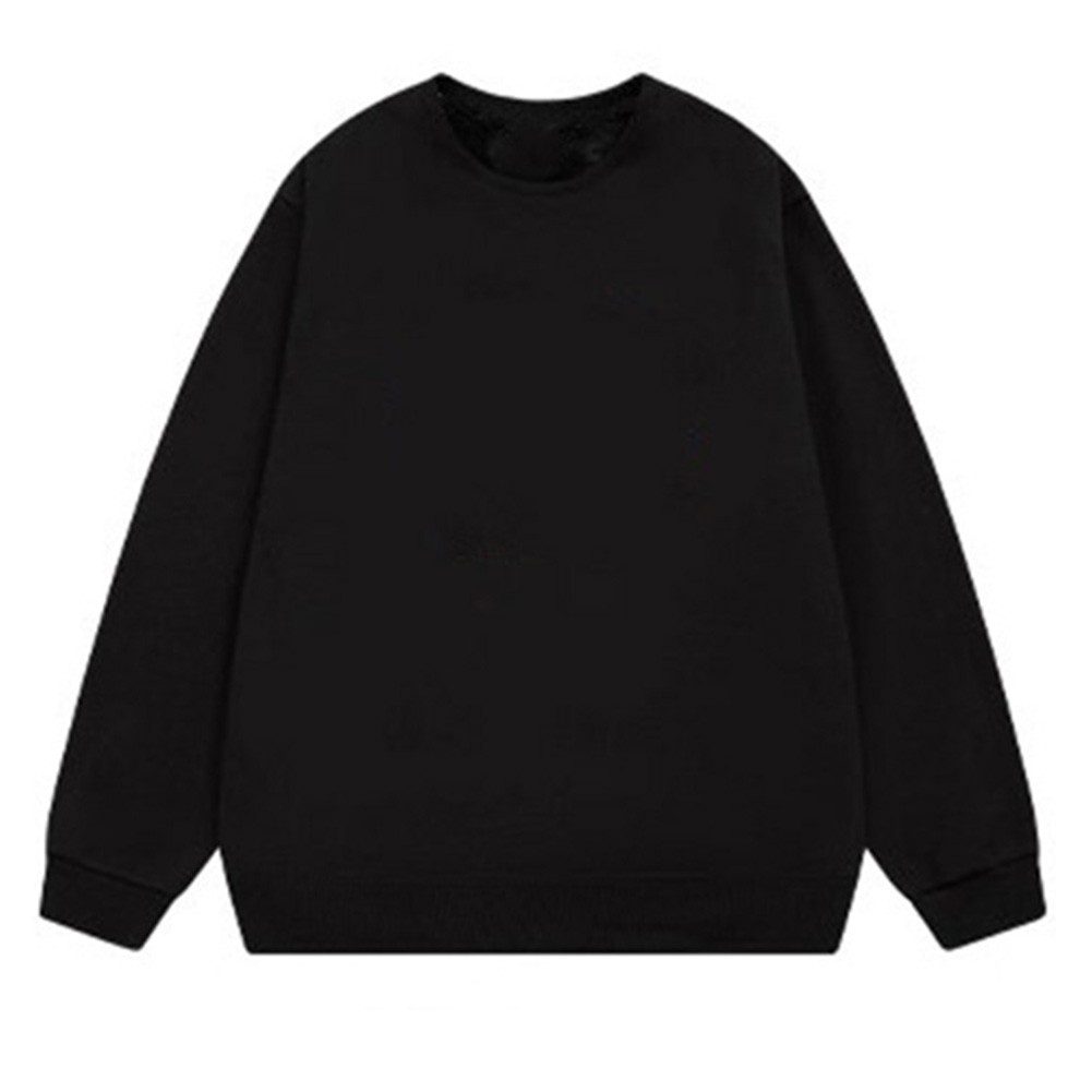 Women Solid Color Sweatshirt Long Sleeve Pullover Crew Neck Tops for Layering - Picture 10 of 20