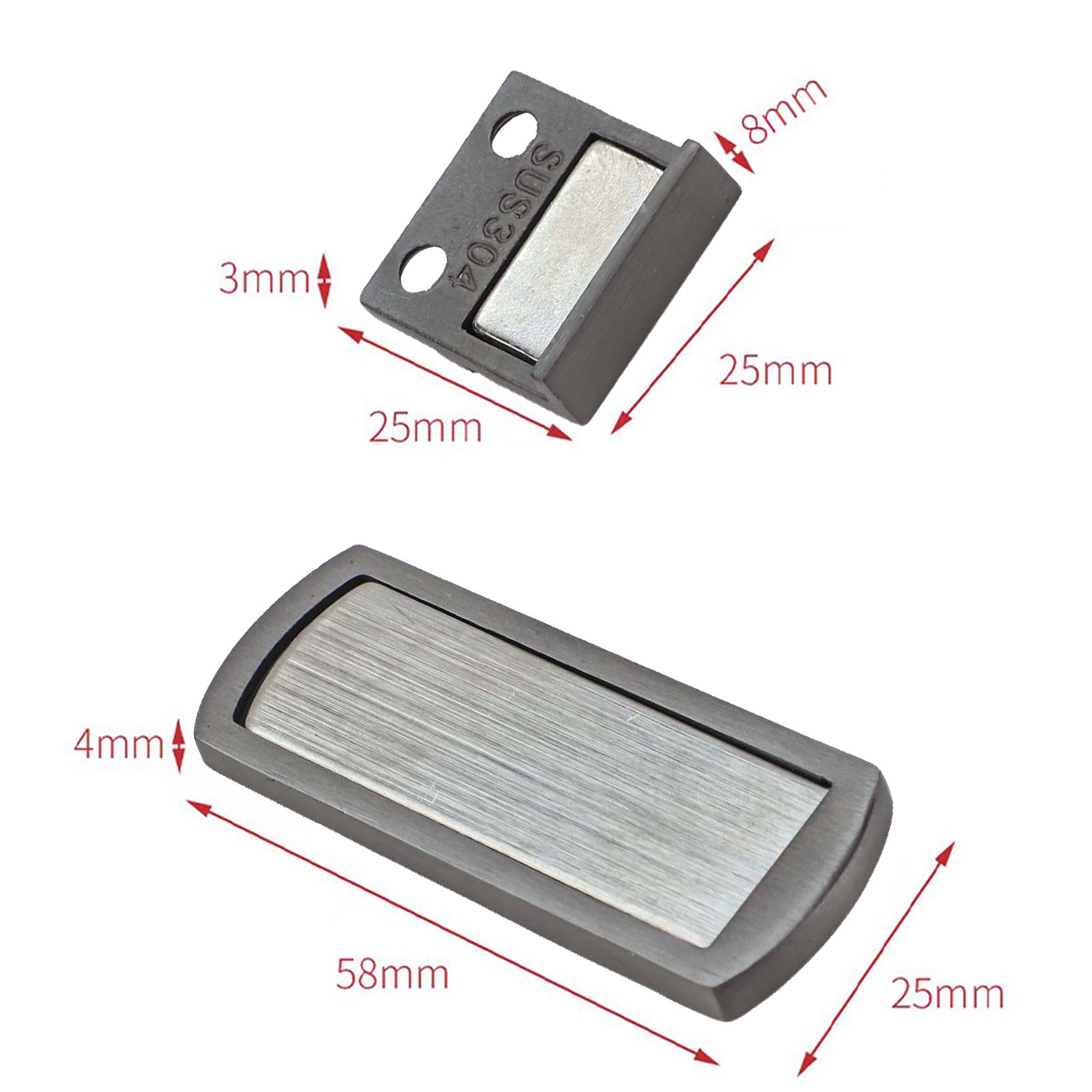 Magnetischer Türstopper für Holzböden und mehr unsichtbares Design starker Ha - Picture 25 of 29